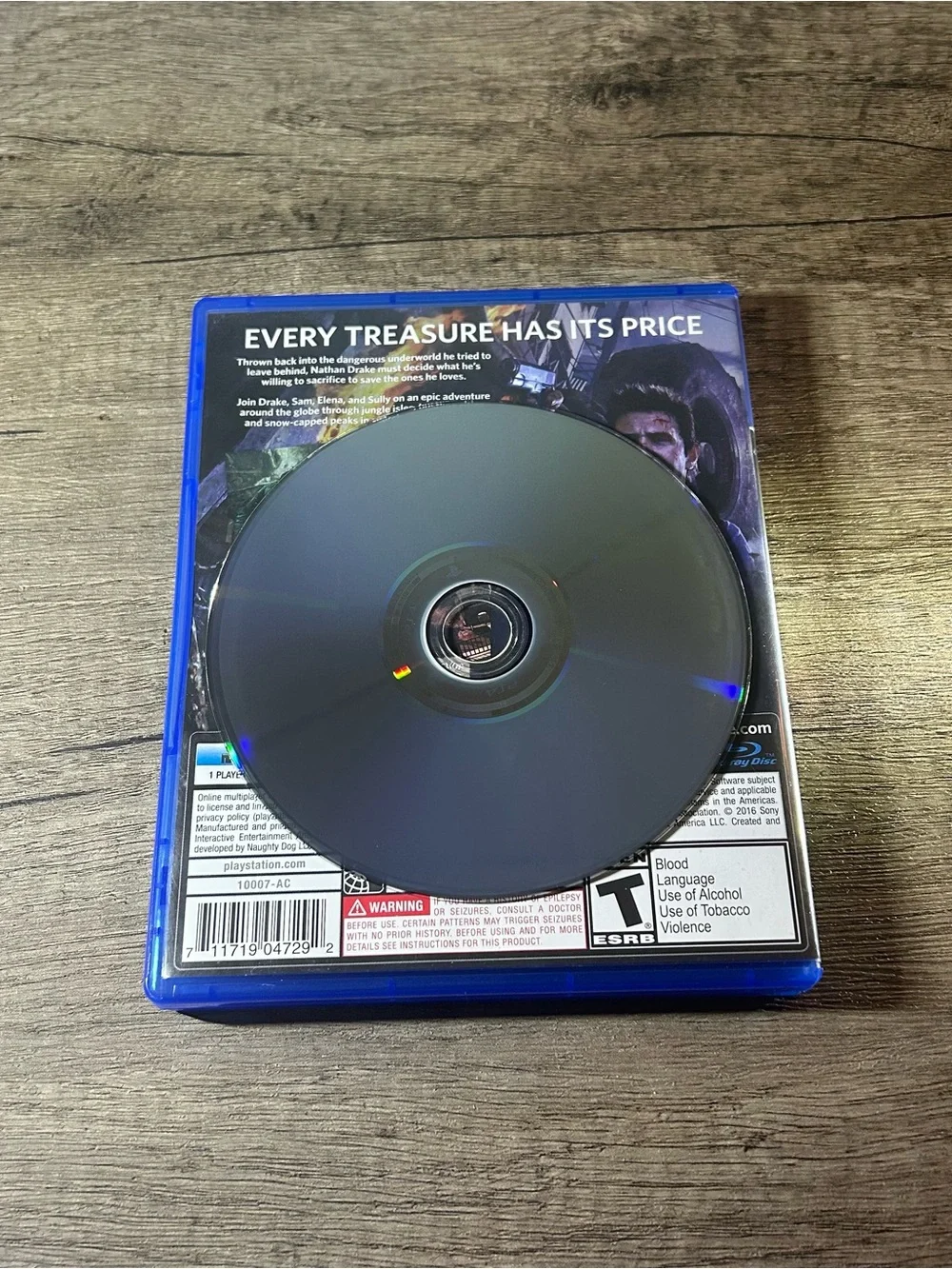 Uncharted 4: A Thief's End PS4 game